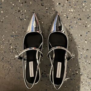 Silver Women's Heels